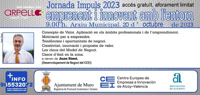 Jornada Emprendimiento e innovacin en Muro de Alcoy