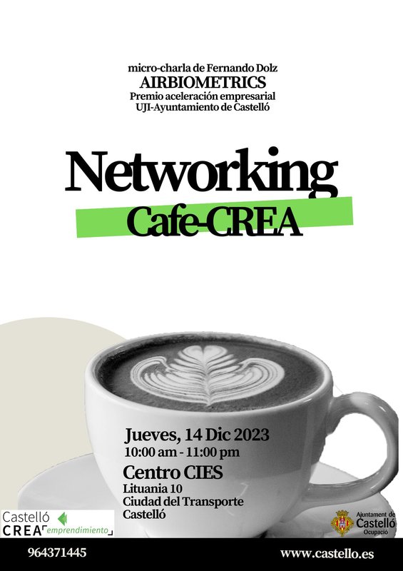 NETWORKING CAFE-CREA para personas emprendedoras
