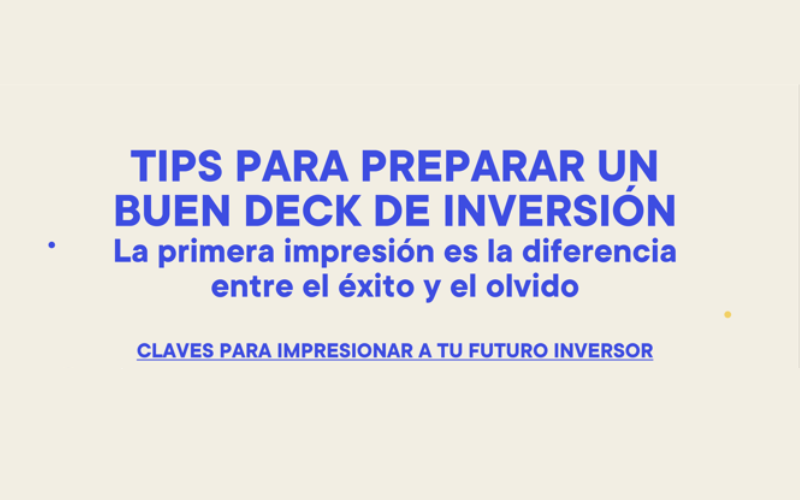 Deck de inversi�n