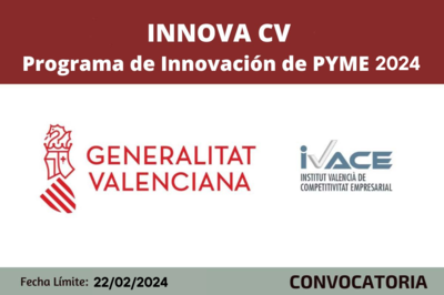 Programa de Innovación de PYME (INNOVA-CV) 2024