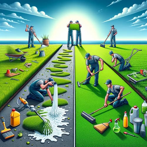 Césped artificial: mitos y realidades sobre su cuidado y durabilidad