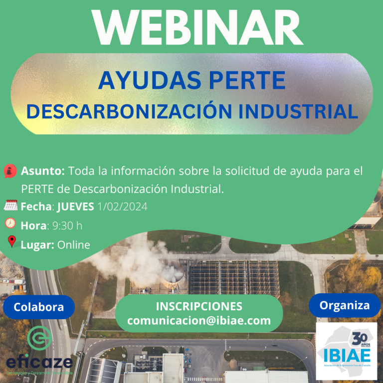 Ayudas PERTE de descarbonizacin industrial