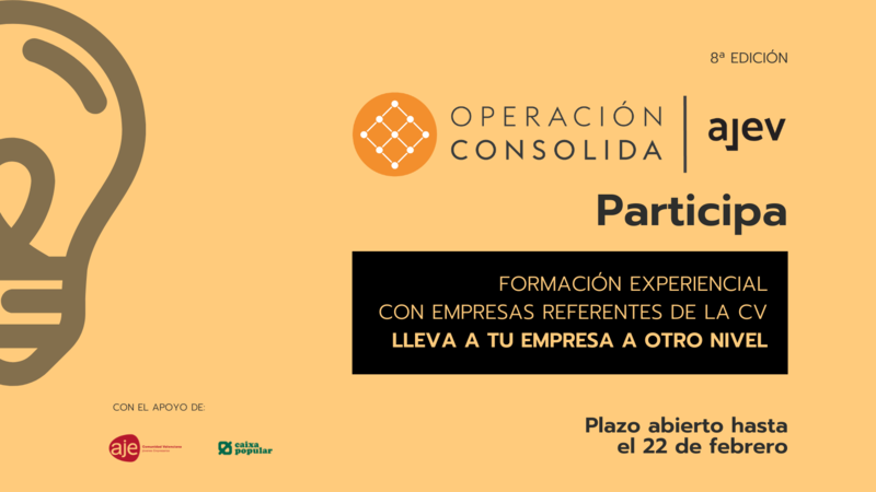 Abierto plazo de inscripción de la 8ª edición de Operación Consolida