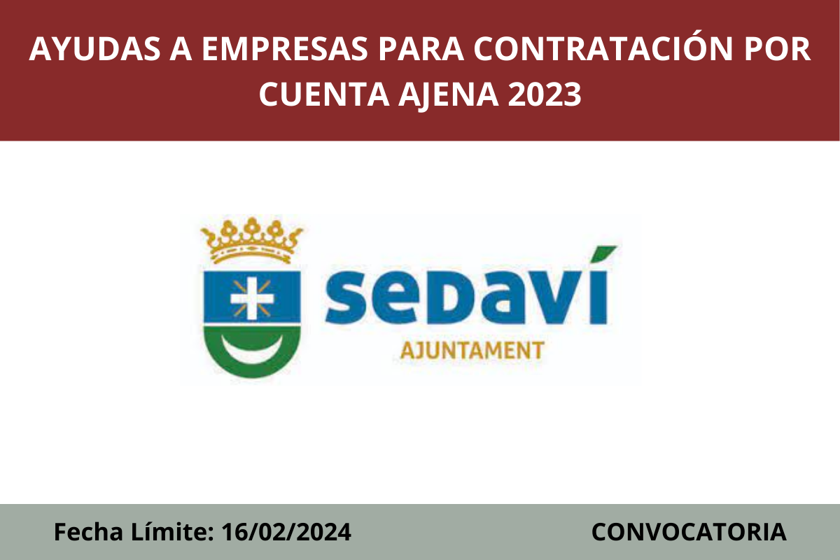 Contrataci�n cuenta ajena Sedav� 2023[;;;][;;;]