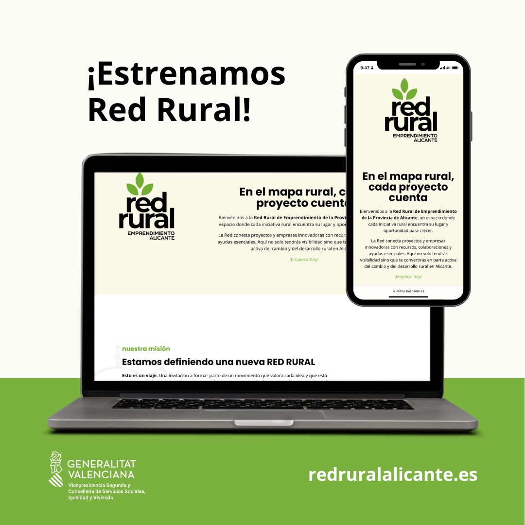 GAL ASIR lanza la Red Rural de Emprendimiento de la Provincia de Alicante para impulsar los proyectos rurales