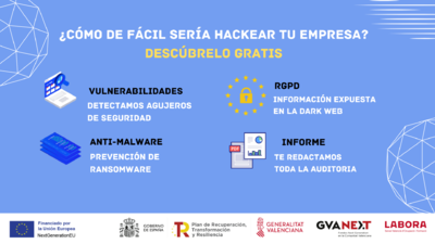 Ofrecemos 5 auditorias gratis de ciberseguridad para empresas