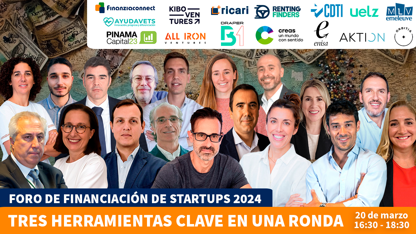 Foro online de financiación de startups innovadoras 2024