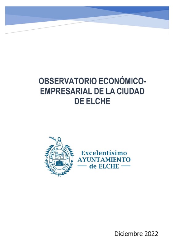 Observatorio Econmico-Empresarial de la ciudad de Elche