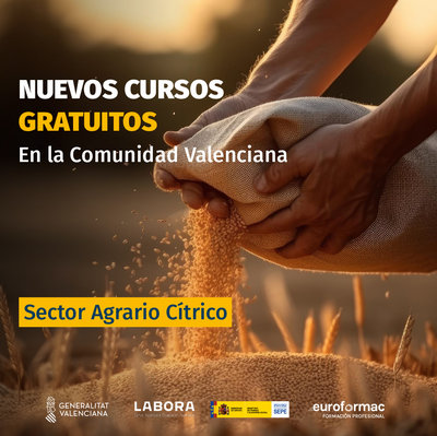 Cursos para trabajadores y autónomos del sector Agrario Cítrico