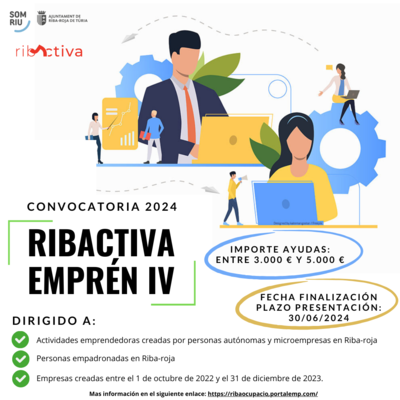 Ayudas Ribactiva Emprén IV 2024