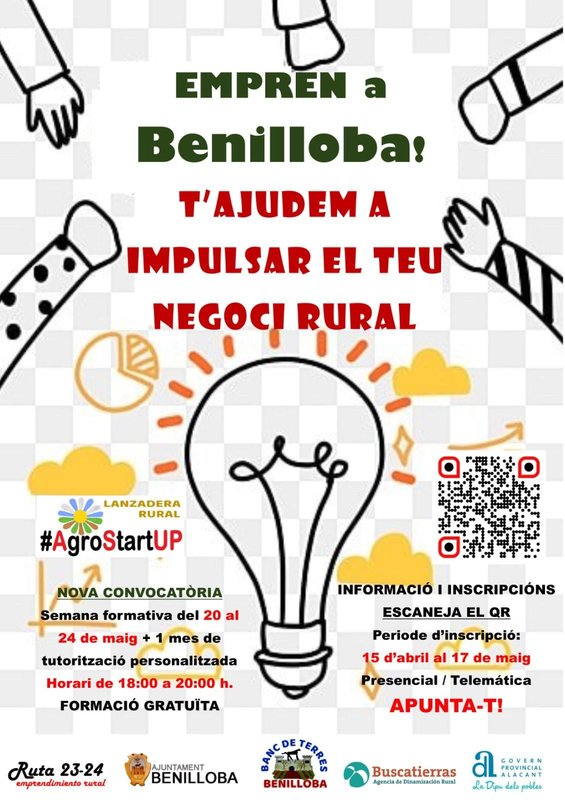 Emprendimiento agrario en Benilloba