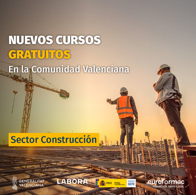 Cursos para trabajadores y autónomos del sector Construcción