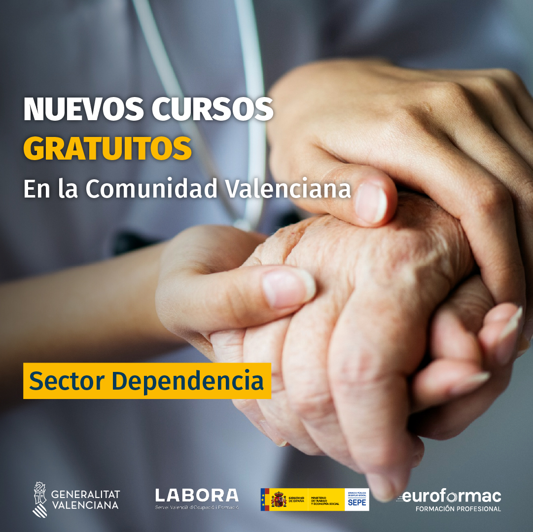 Cursos para trabajadores y autónomos del sector Dependencia