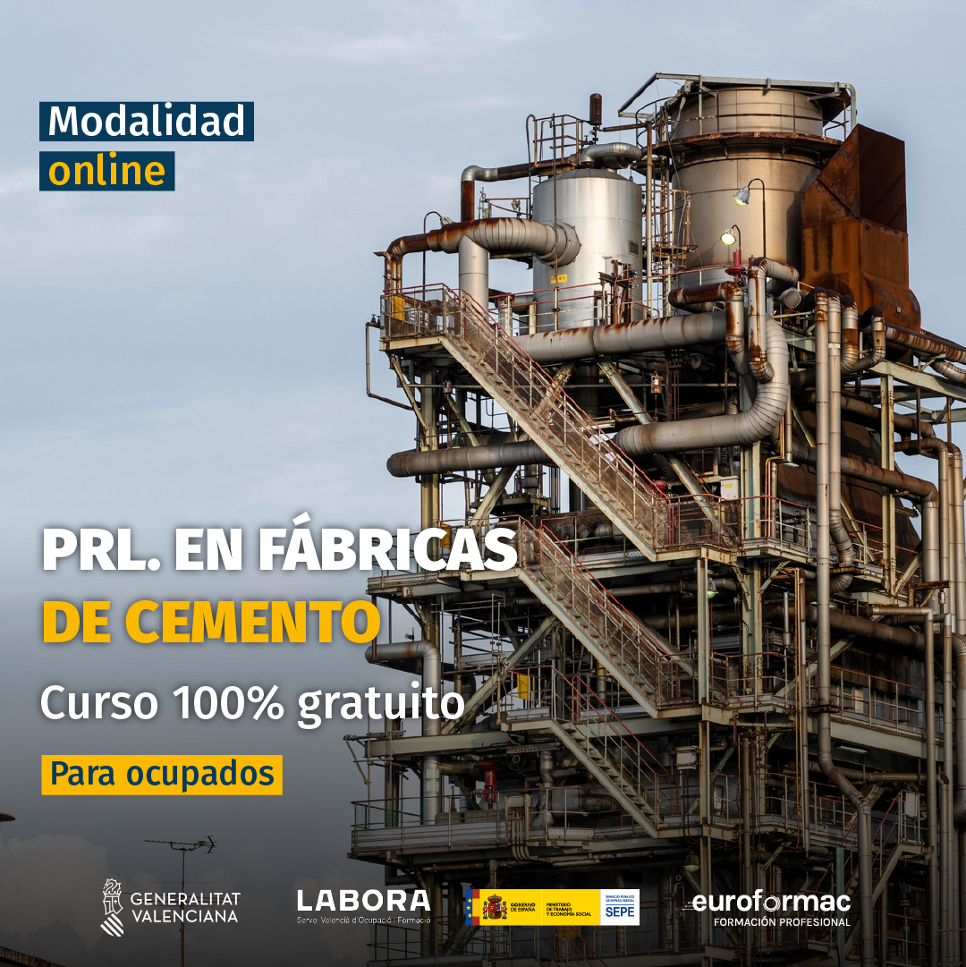 Curso de PRL. en fábricas de cemento