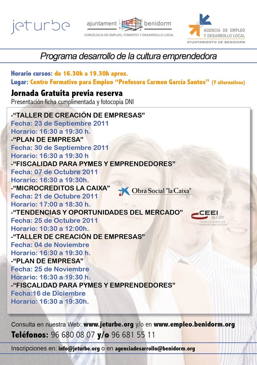 Programa de fomento de la cultura emprendedora[;;;][;;;]
