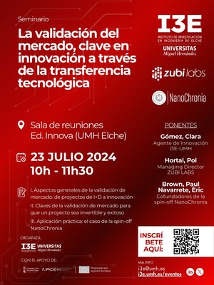 La validación del mercado, clave en innovación, a través de la transferencia tecnológica