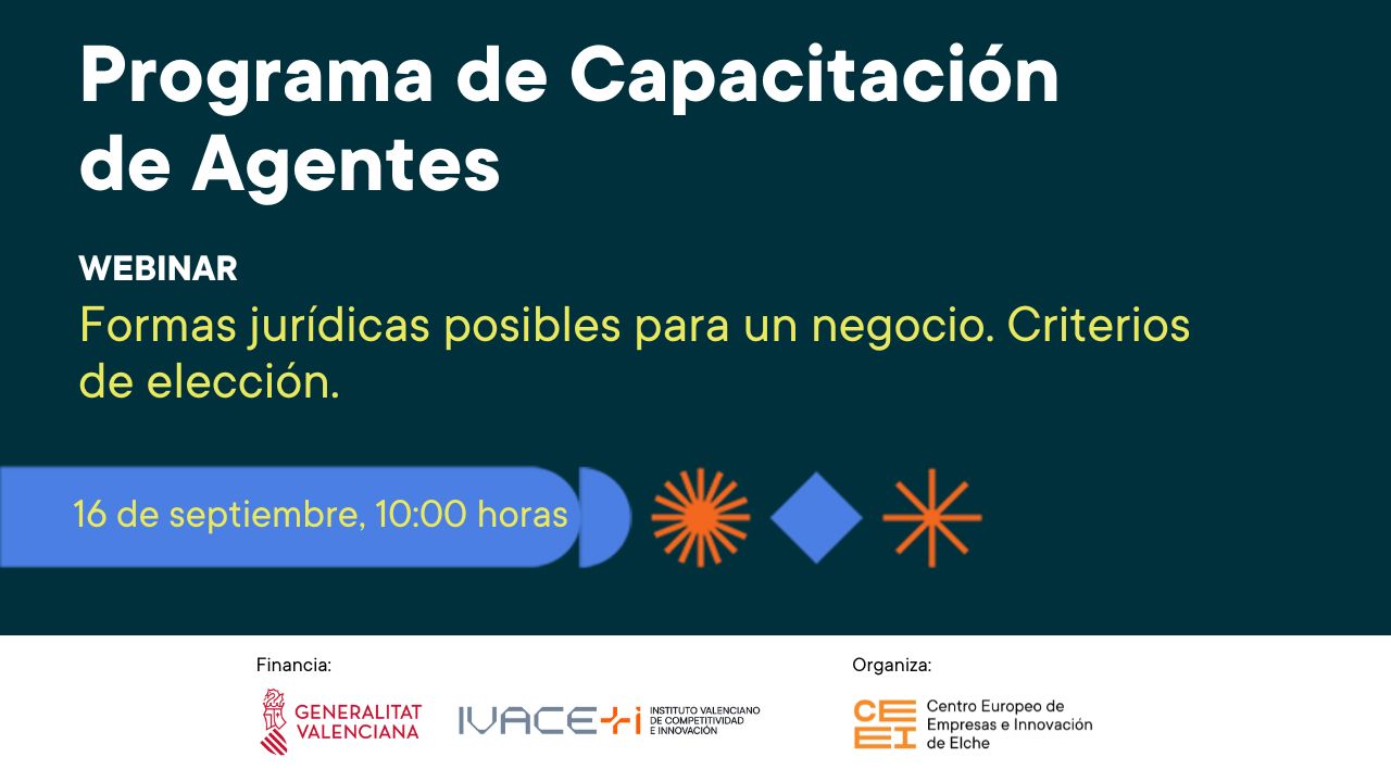 Webinar Formas jurídicas. Capacitación.