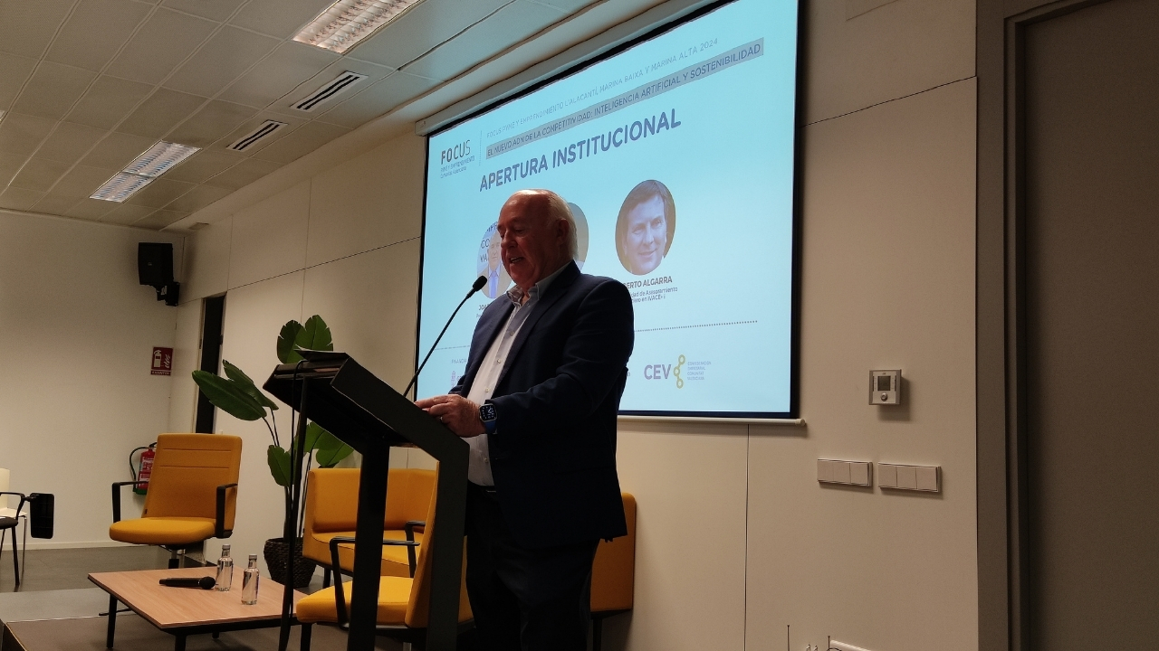 Joaquín Pérez, presidente de CEV Alicante