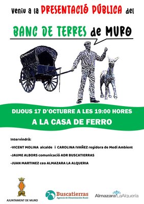 Presentaci�n del banco de tierras de Muro de Alcoy