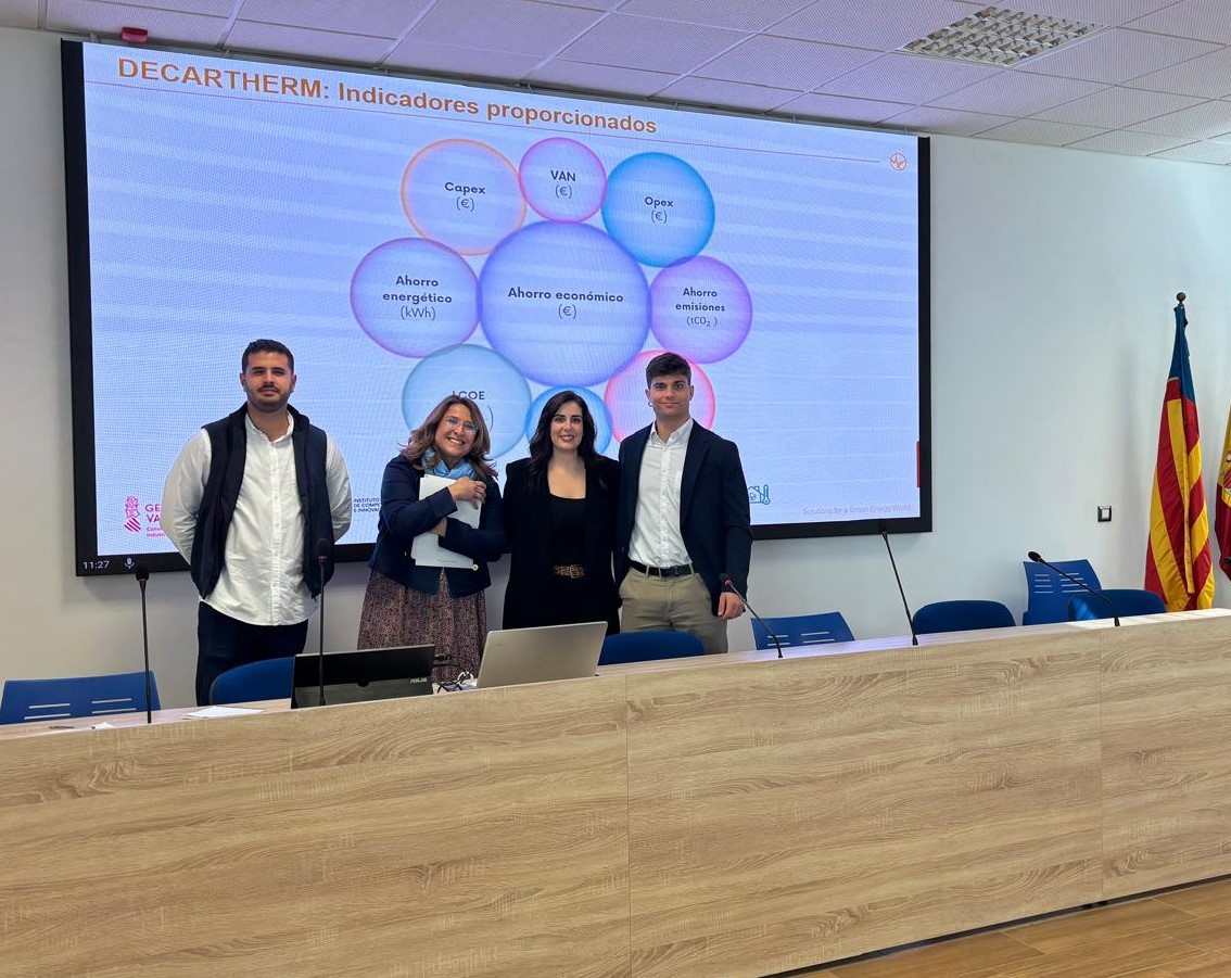 CEEI Valencia participa en el evento de cierre de Decartherm