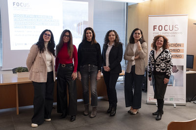 Ponentes del encuentro y responsables de CEEI Castellón