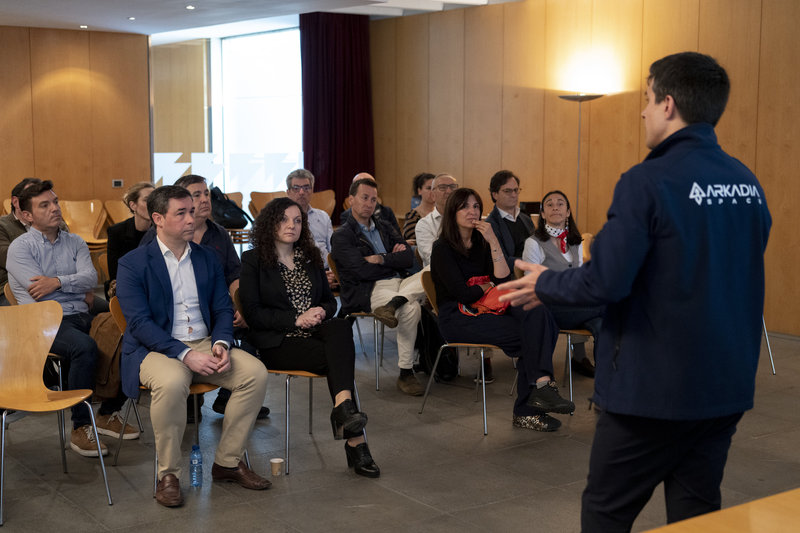 Francho García, en el segundo Coffee Time del Club de Inversión Órbita