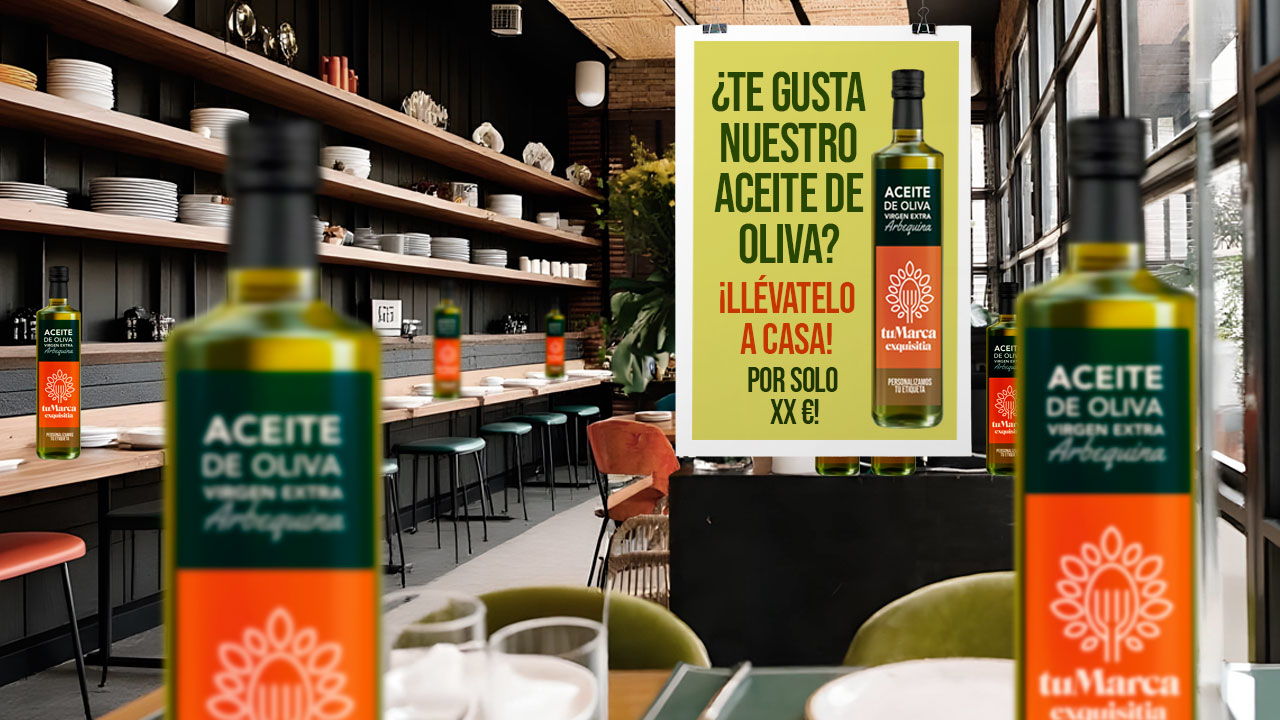 Crea la teva pròpia marca d'Oli d'Oliva Verge Extra: Diferenciació Gourmet amb Exquisitia