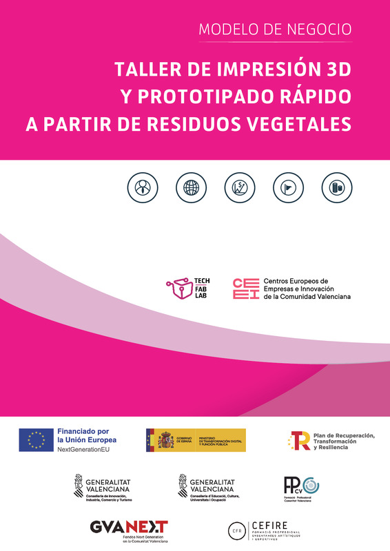 Taller de impresi�n 3D  y prototipado r�pido a partir de residuos vegetales (Portada)