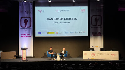 Juan Carlos Guerrero, CEO de Circo Burger