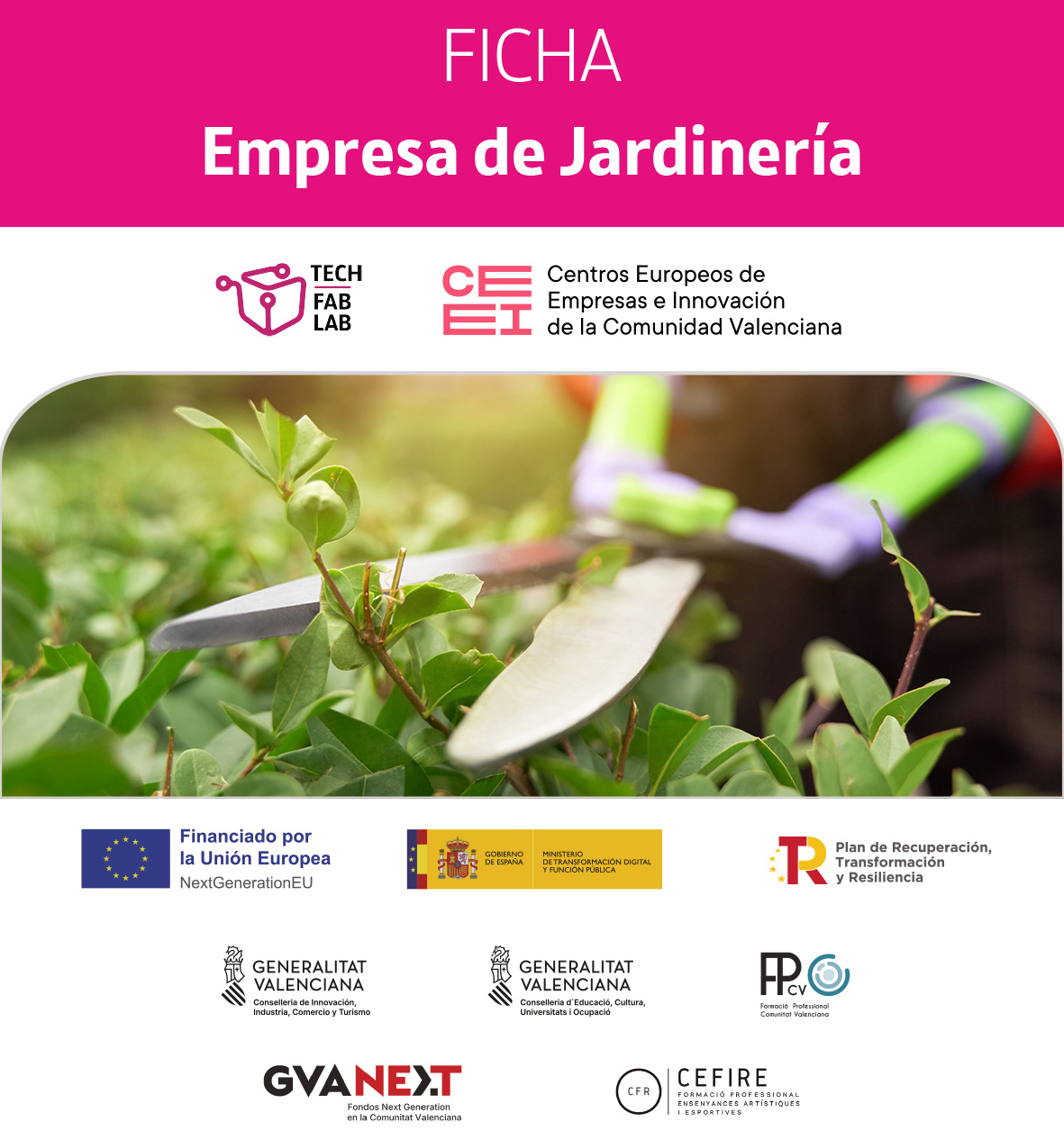 Ficha portada Empresa jardiner�a