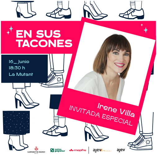 En sus Tacones 2026 con Irene Villa