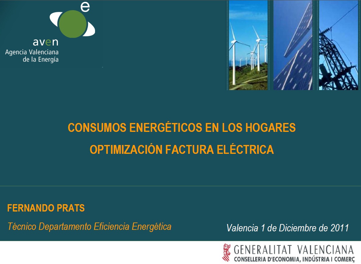 aven ahorro energ�tico en los hogares