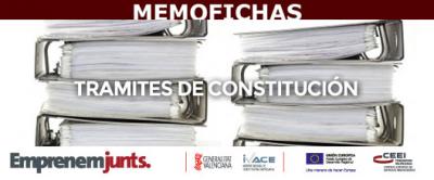 B Trmites de constitucin