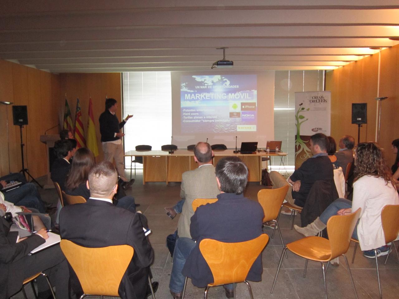 Presentaci�n de la empresa M-hunter por Alejandro Cabedo
