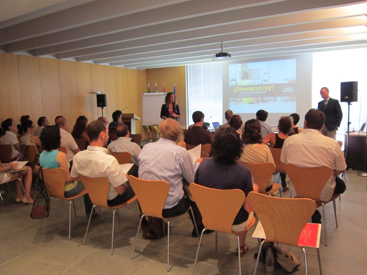 Presentaci�n de la jornada, Edurne Zubir�a, t�cnico de CEEI Castell�n