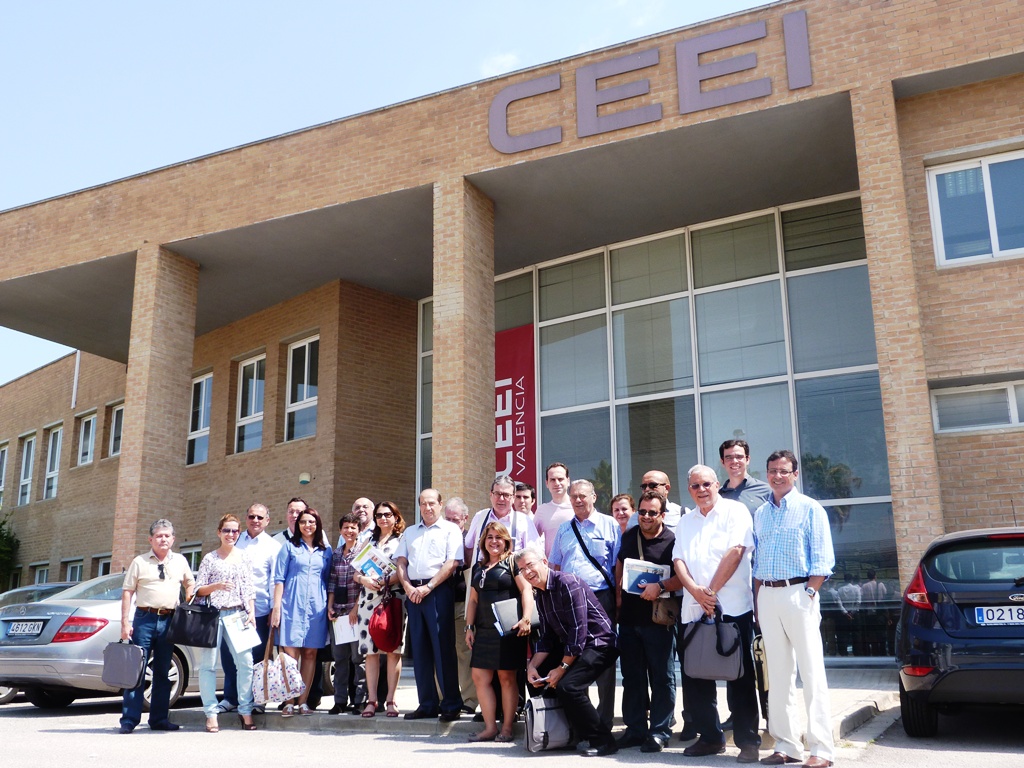 visita sebrae ceei valencia julio 2012
