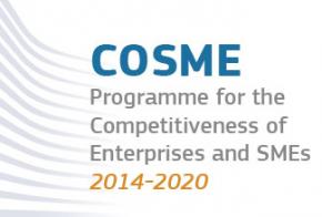 Logo COSME Programme for the Competitiveness ans SMEs