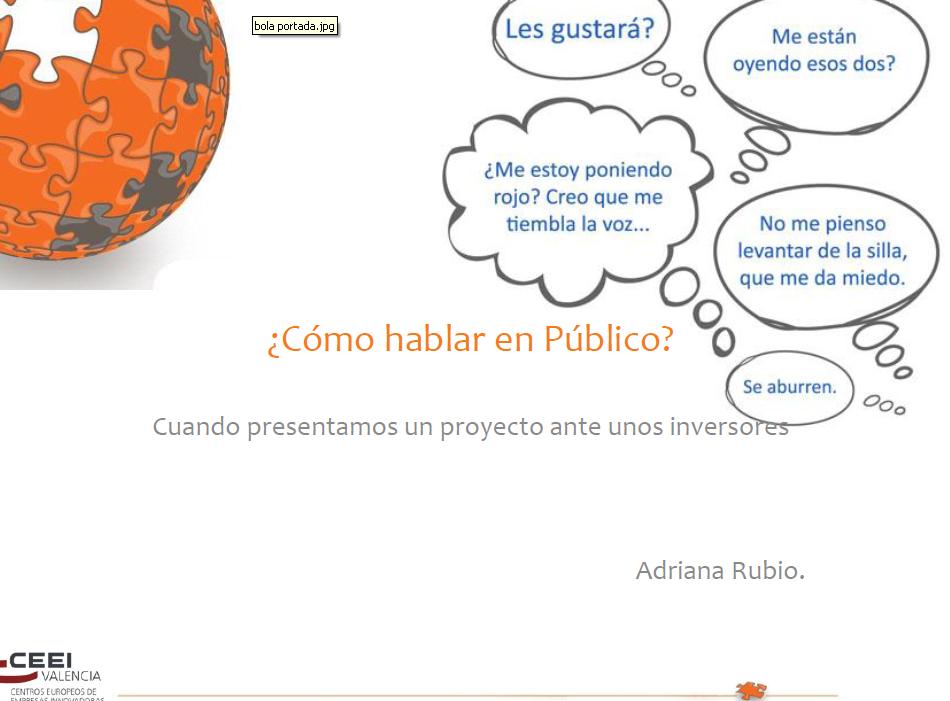Taller: Presentaci�n de Proyectos a Inversores