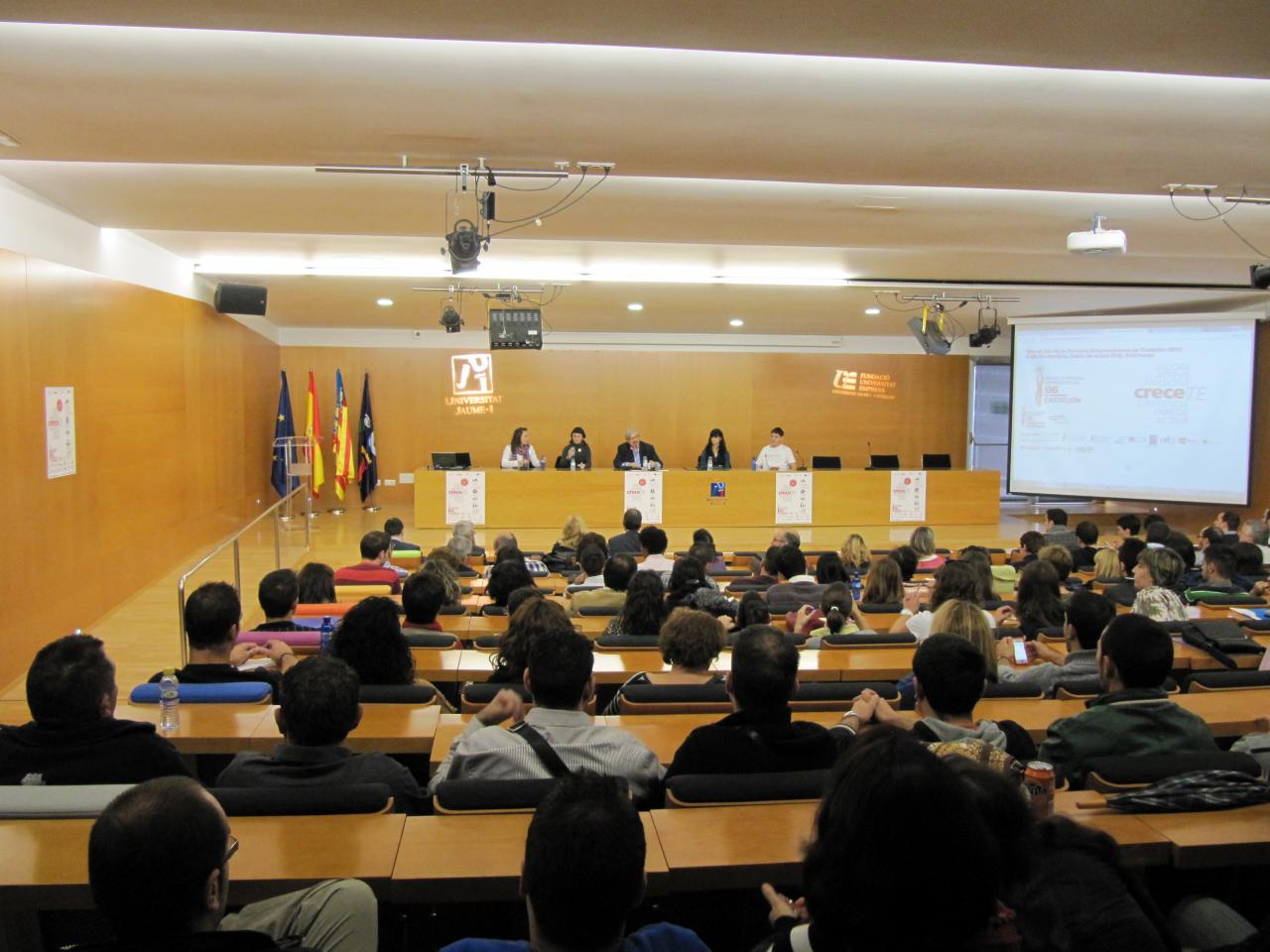 Asistentes al D�a de la Persona Emprendedora Castell�n 2012