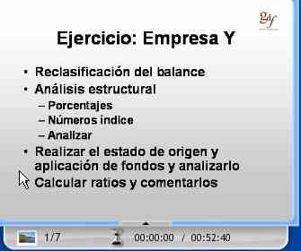 ANLISIS ECONMICO FINANCIERO DE LA EMPRESA. 
La gestin del Balance y Cuenta de Resultados (Avanzado).