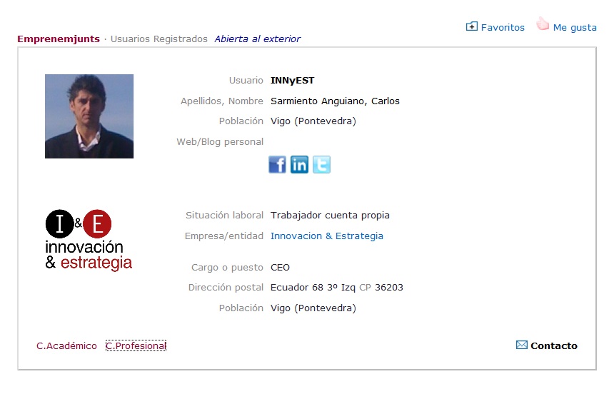 14.1. Perfil usuario