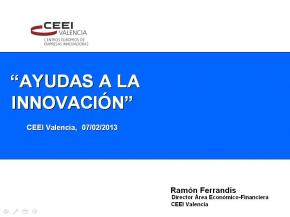 ayudas innovaci�n
