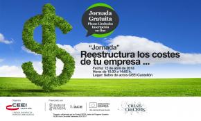 Ponencia Javier Moreno Jornada "Reestructura los costes de tu empresa"