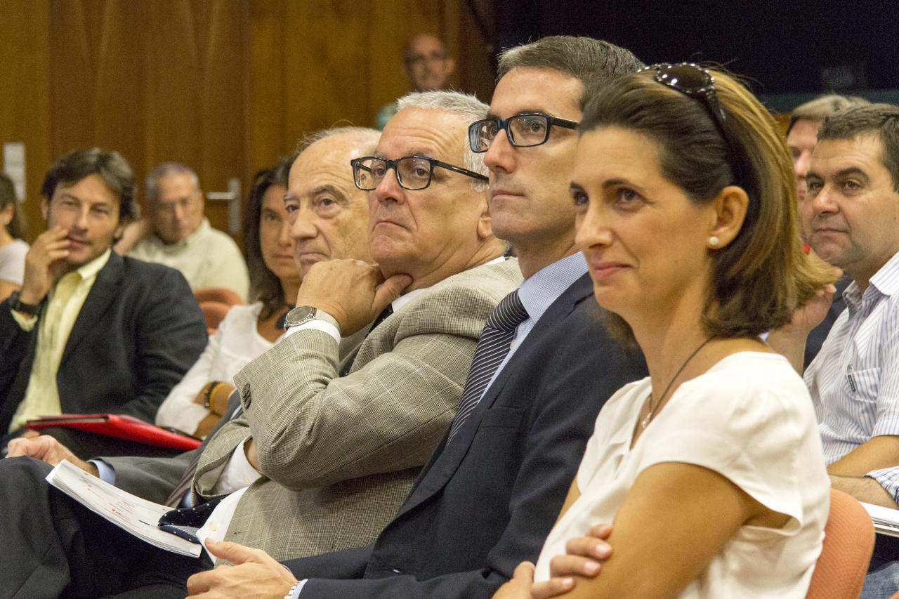Inmaculada Bea, Justo Vell�n, Pepe Portilla y Jes�s Casanova asistentes a la presentaci�n del DPECV2013