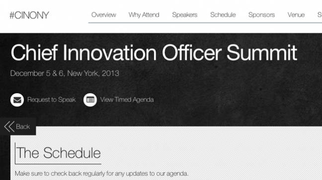 Chief Innovation Summit New York