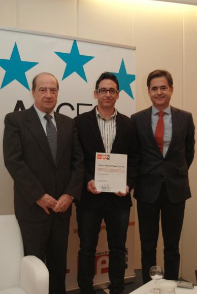 Robotnik en la entrega premios ANCES