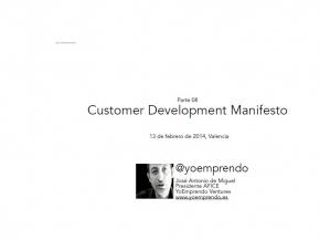 Customer Development Manifesto