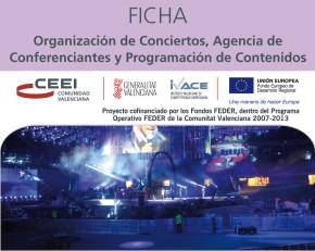 Organizacin de conciertos, agencia de conferenciantes y programacin de contenidos