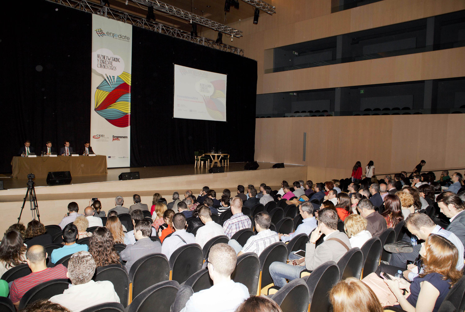 Asistentes al plenario enrédate 2014