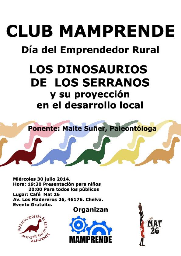 Los dinosaurios de Los Serranos y su proyección en el desarrollo local